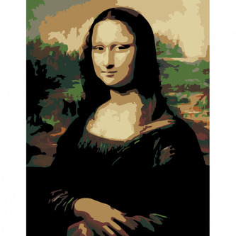 Malování podle čísel Rosa – 103 Mona Lisa