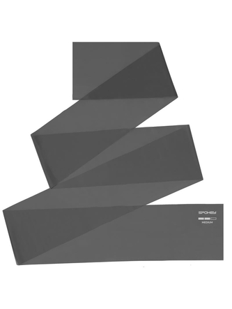 Spokey - Ribbon III fitness guma medium 200 cm tmavě šedá