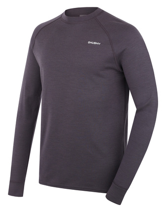 Pánská merino mikina Aron M graphite - L