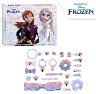 ADVENTNÍ KALENDÁŘ VLASOVÉ DOPLŃKY FROZEN