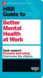 HBR Guide to Better Mental Health at Work (HBR Guide Series)
