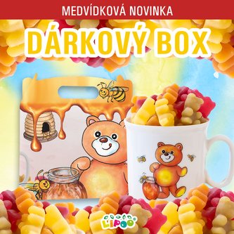 LIPOO AKČNÍ DÁRKOVÝ BOX PLNÝ ČAJOVÝCH MEDVÍDKŮ