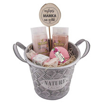 Bohemia Gifts Plechová ošatka Pro maminku woman