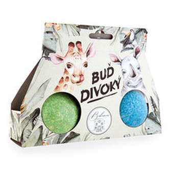 Bohemia Gifts Dárková sada šumivých pěnivých bomb do koupele Buď divoký 2 x 110 g child