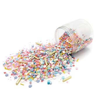 Zdobení růžová princezna 90g - Happy Sprinkles