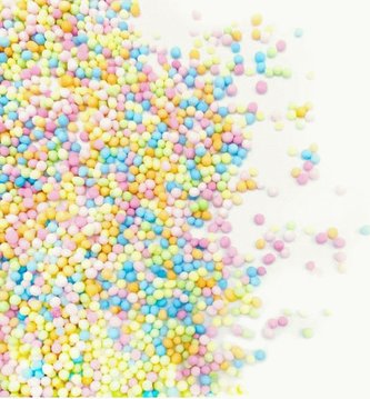Zdobení vícebaravné mini perličky 90g - Happy Sprinkles