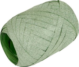 Stuha vázací glitter 10m GB019-GREEN Art