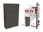 NKJV, Thinline Bible Youth Edition, Leathersoft, Gray, Red Letter Edition, Comfort Print