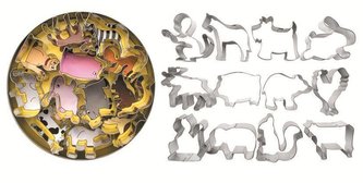 Vykrajovátka zvířata set – 12ks - Ibili