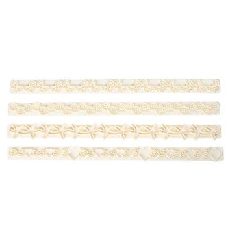 Sada vykrajovátek na okraje dortů