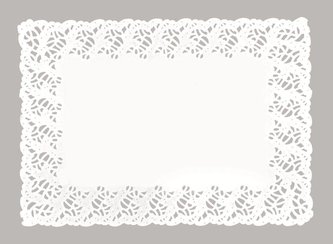 Dekorační papírová krajka 30x39cm - Ibili