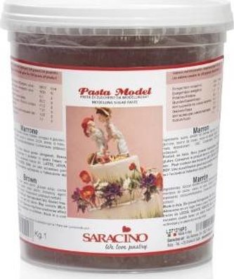 Modelovací hmota Saracino hnědá 1 kg