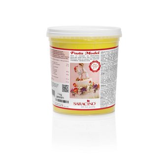 Modelovací hmota žlutá 1 kg - Saracino