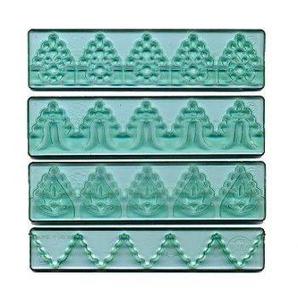 Sada vykrajovátek na okraje dortů