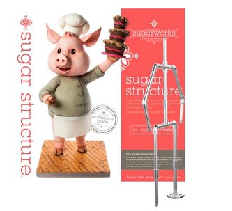 Profesionální výztuha dortu postava dvě stojící nohy - sugarworks