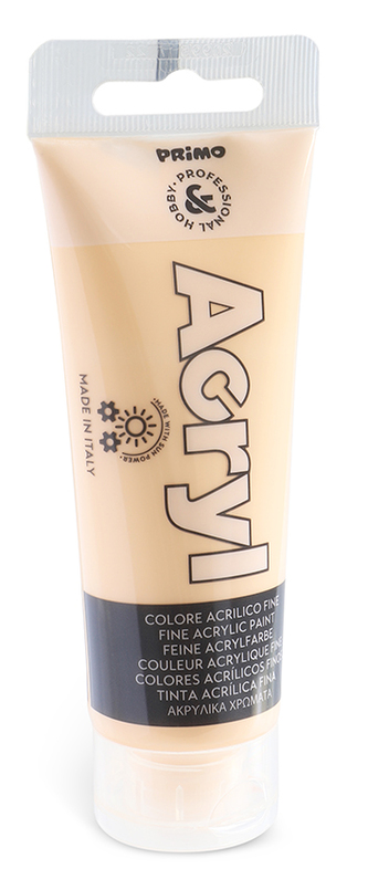 Akrylová barva PRIMO PASTEL, 75ml, meruňková, tuba