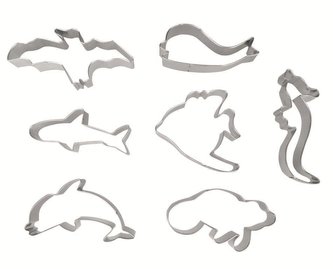 Vykrajovátka mořští živočichové set – 7ks - Ibili