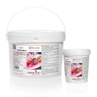 Glazura 3kg průhledná - Saracino