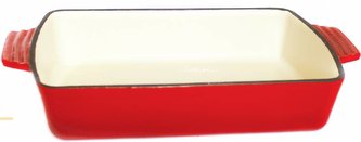 Smaltovaný, litinový pekáč Queen line Sfinx, průměr 32 cm, objem 3,7 litrů, váha 4 kg - Belis