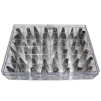 Zdobící špičky sada 48ks - Cakesicq