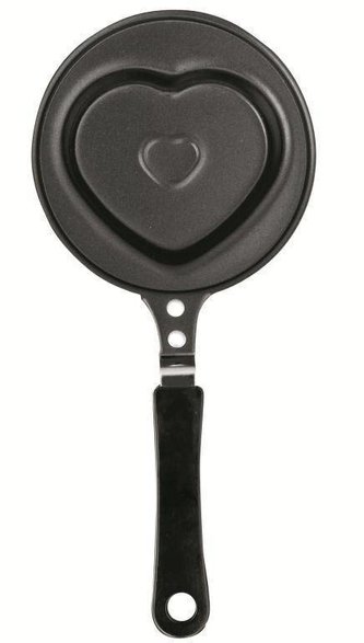 Mini pánvička ve tvaru srdce na volské oko, lívance 12cm - Ibili
