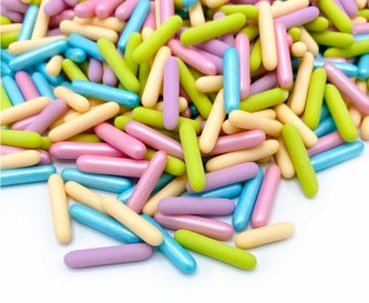 Zdobení pastelové tyčinky 90g - Happy Sprinkles