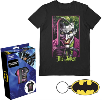Pánské tričko s přívěskem DC Comics|Batman: Joker Crowbar (XL) černá bavlna
