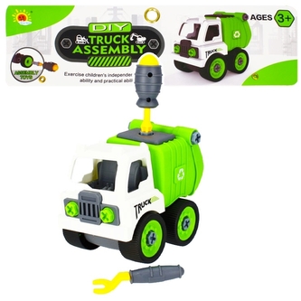 Popelářské auto - Slož si sám!