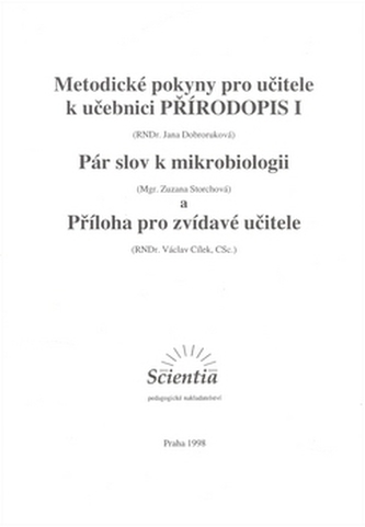 Metodické pokyny pro učitele k učebnici Přírodopis I.