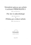 Metodické pokyny pro učitele k učebnici Přírodopis I.