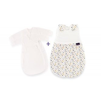 TRÄUMELAND Spací pytel 3dílný set Goldregen 62/68