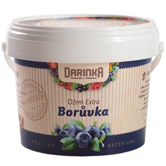 Darinka džem s extra podílem ovoce Borůvka 1 kg
