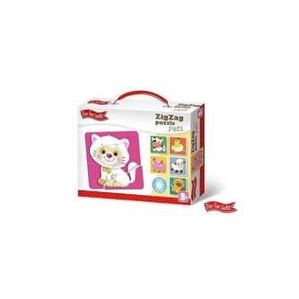 Far Far Land Puzzle ZigZag mazlíčci 6 obrázků