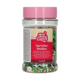 Cukrové dekorace fotbalový motiv 180g - FunCakes