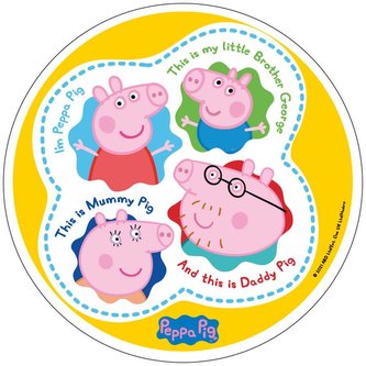 Jedlý papír Peppa pig - Modecor
