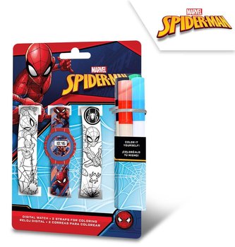 SOUPRAVA HODINKY A PÁSKY K VYBARVENÍ SPIDERMAN