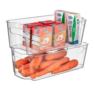 Organizér do ledničky 32x11x10cm  CLEAR STACK