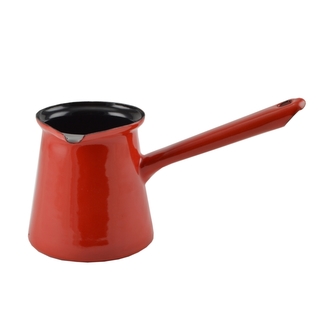 Džezva smalt 0,60L červená