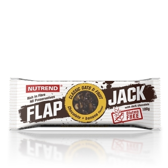 Tyčinka FlapJack 100 g - Nutrend - čokoláda kokos - 20 x 100 g