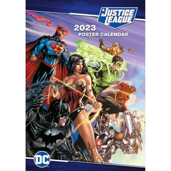 Kalendář DC Comics: Justice League 2023 - Plakáty