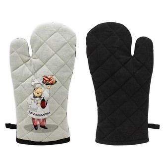 HOME ELEMENTS Kuchyňská chňapka s magnetem 18*32 cm, Chef