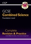 GCSE Combined Science Foundation Complete Revision & Practice w/ Online Ed, Videos & Quizzes