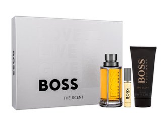HUGO BOSS Boss The Scent toaletní voda 100 ml + toaletní voda 10 ml + sprchový gel 100 ml