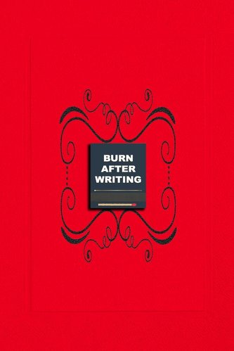 burn after writing coral