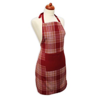 HOME ELEMENTS Kuchyňská zástěra 60*80 cm, Zimní káro