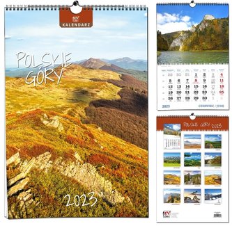 Kalendarz 2022 13 Plansz B3 - Polskie Góry