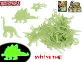 Dinoworld dinosaurowe naklejki świecące w ciemności 24 szt. w pudełku (1 opakowanie)