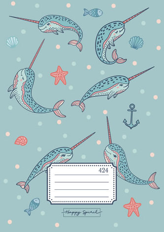 Školní sešit 424 Narvalové