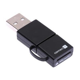 CONNECT IT SMART OTG čtečka MicroSD/HC pro mobilní telefony a PC