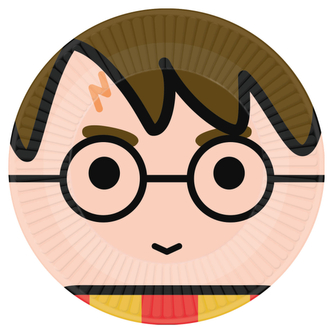 EKO Papírové party talíře Harry Potter Fun 23 cm